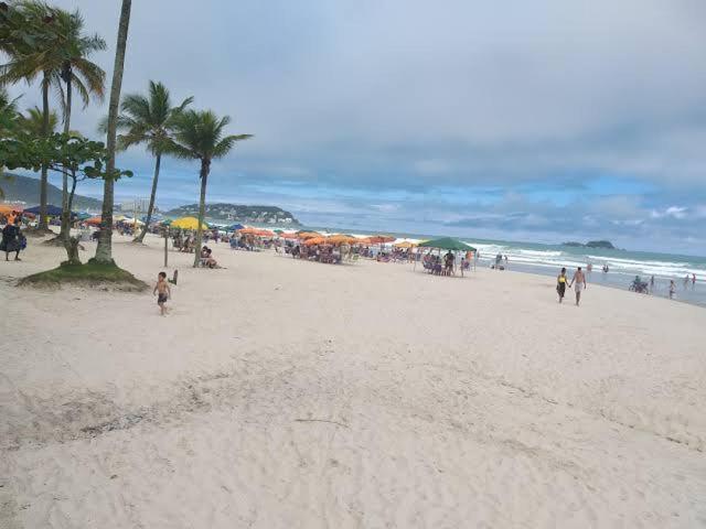 Apto Aconchegante Pe Na Areia Guarujá Extérieur photo